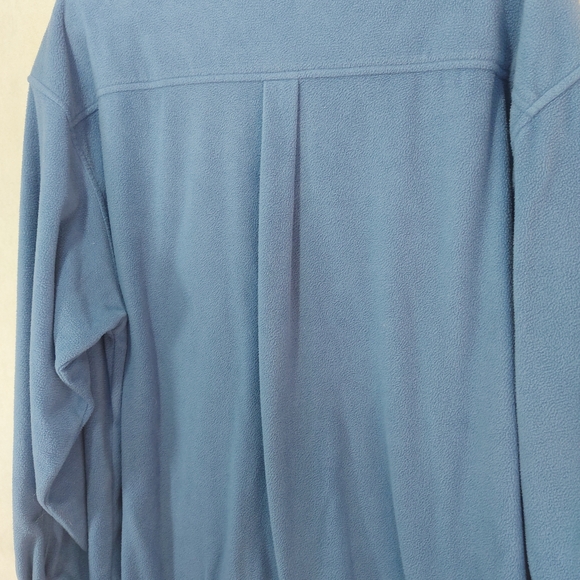 Levi Strauss Co. Blue Button Down Fleece Shirt Jacket Shacket, XL - Picture 9 of 9